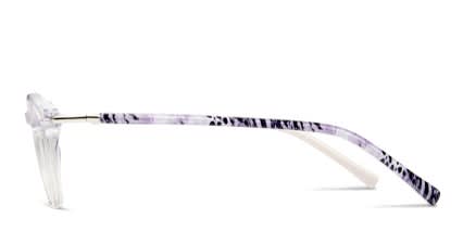 Muse M6015 Clear w/Purple glasses - Clear / Purple - Side View