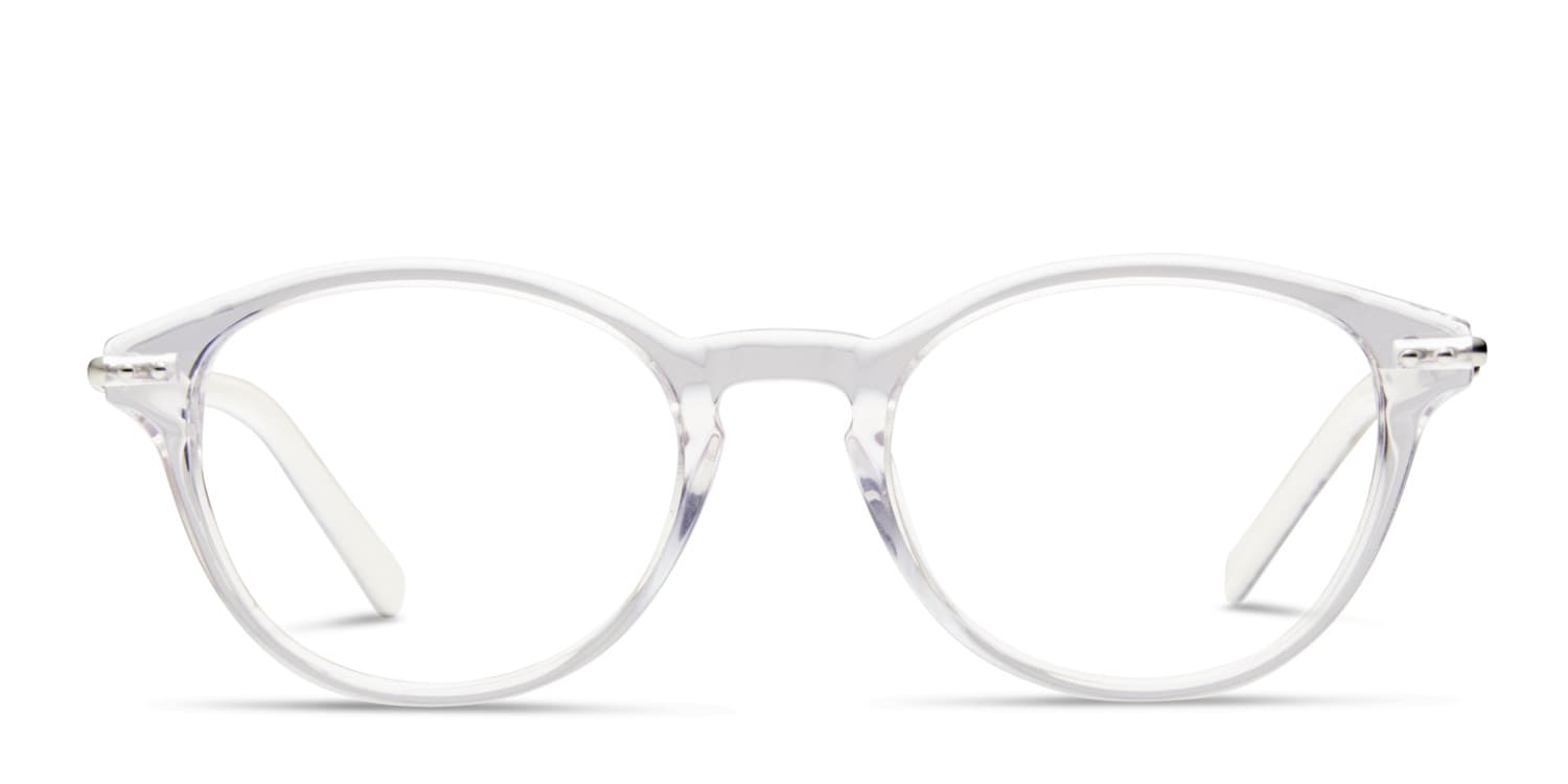 Muse M6015 Clear w/Leopard glasses - Multicolor / Clear - Frontal View