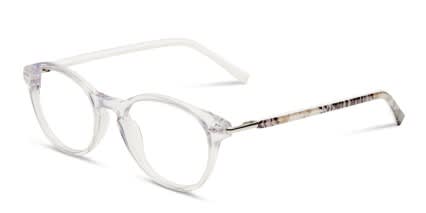 Muse M6015 Clear w/Leopard glasses - Multicolor / Clear - Angle View