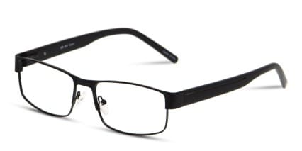 Orwell Black glasses - Black - Angle View