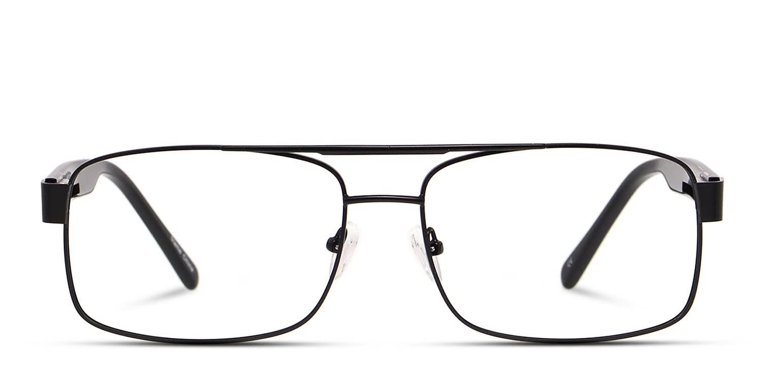 Specter Black glasses - Black - Frontal View