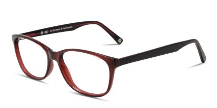 Muse Curry Red glasses - Red - Angle View