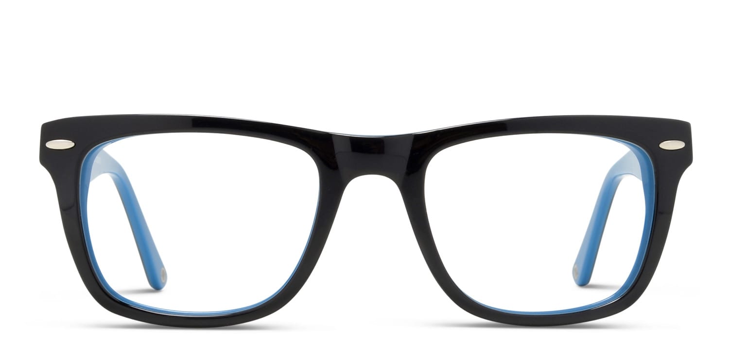 Muse Webb Black, Blue glasses - Black / Blue - Frontal View