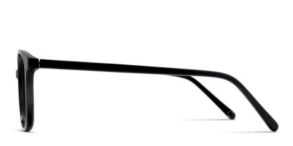 Muse Jeannie Shiny Black glasses - Shiny Black - Side View