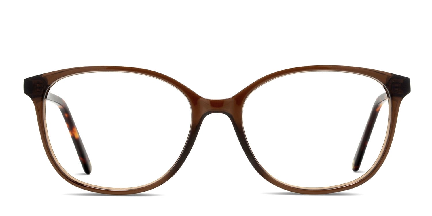 Muse Jeannie Brown/Tortoise Eyeglasses | Includes FREE Rx Lenses