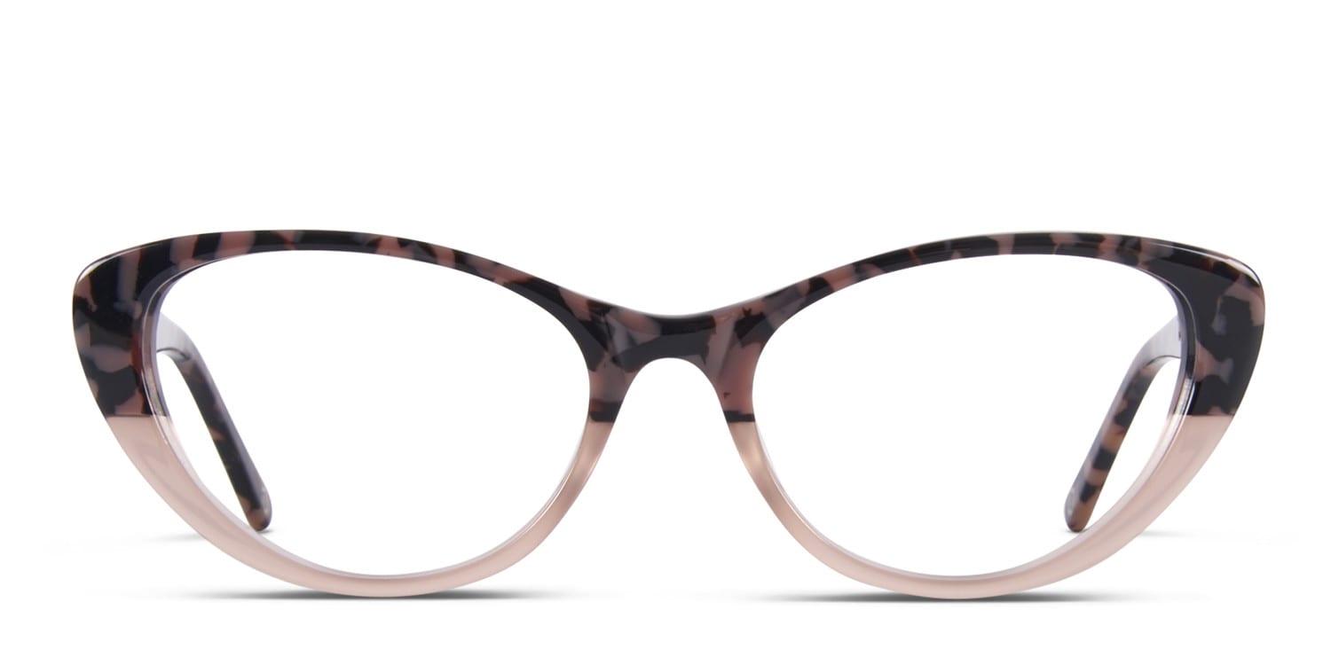 Muse Jeanne Tortoise, Beige glasses - Tortoise / Beige / Multicolor - Frontal View