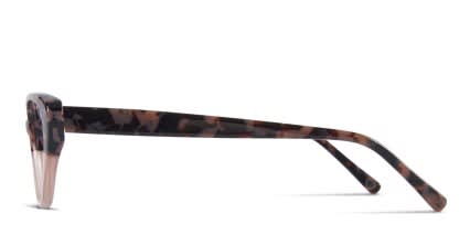 Muse Jeanne Tortoise, Beige glasses - Tortoise / Beige / Multicolor - Side View