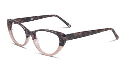Muse Jeanne Tortoise, Beige glasses - Tortoise / Beige / Multicolor - Angle View