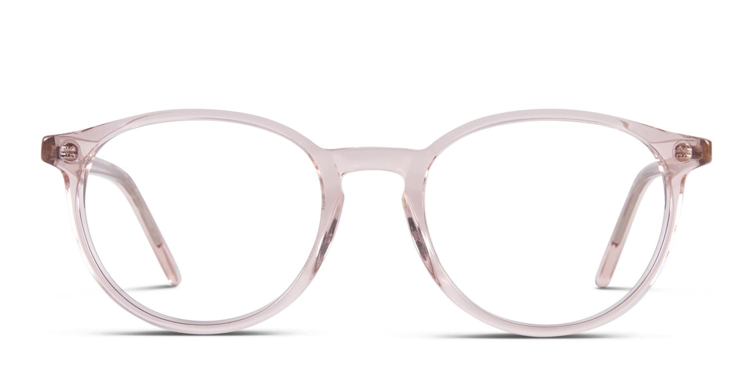 Muse Marie Clear, Pink glasses - Clear / Pink - Frontal View