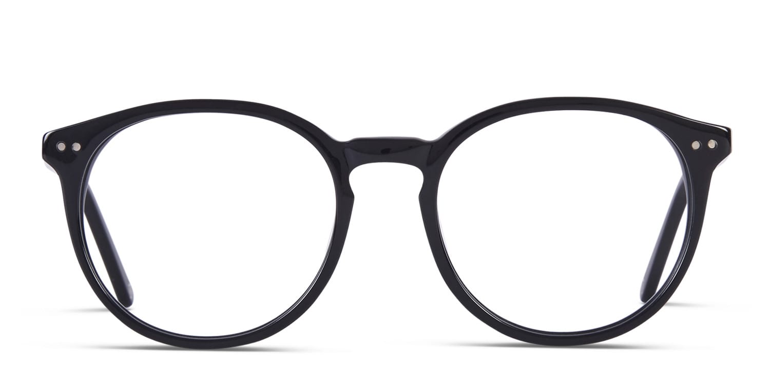 Muse Byers Shiny Black glasses - Shiny Black - Frontal View