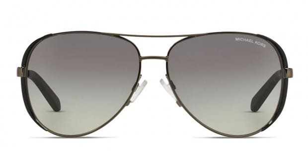 Buy the Michael Kors Chelsea Purple Aviator Sunglasses