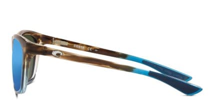 Costa Del Mar 6S9005 Cheeca Tortoise, Blue glasses - Tortoise / Blue - Side View