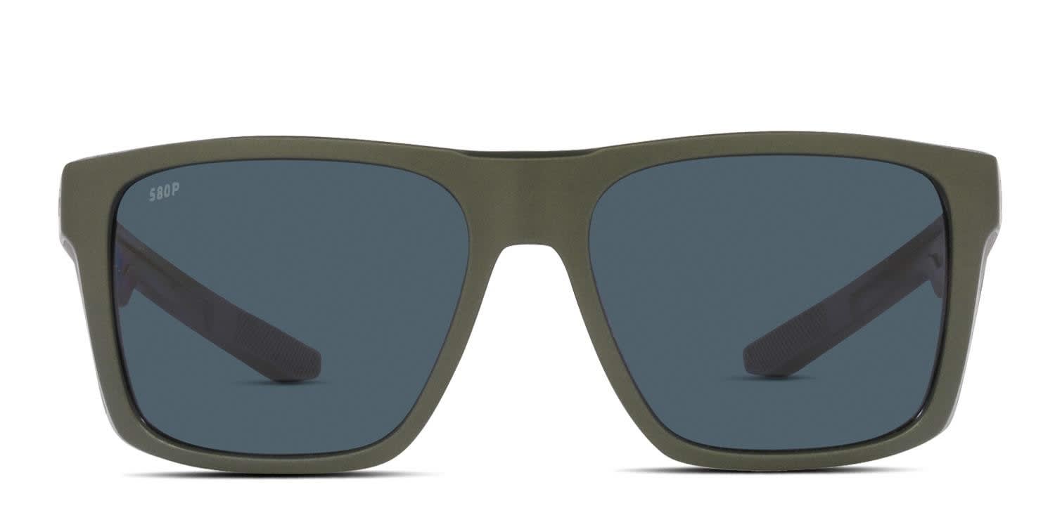 Costa Del Mar 6S9104 Lido Gray, Gunmetal glasses - Gray / Gunmetal - Frontal View
