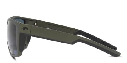 Costa Del Mar 6S9104 Lido Gray, Gunmetal glasses - Gray / Gunmetal - Side View