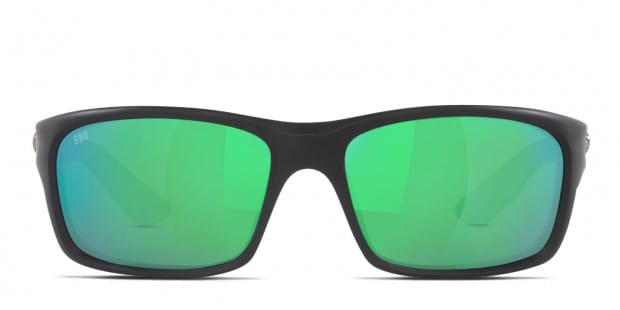 Costa Del Mar 06S9106 Jose Pro Matte Black Green Prescription Sunglasses 50 Off Lenses