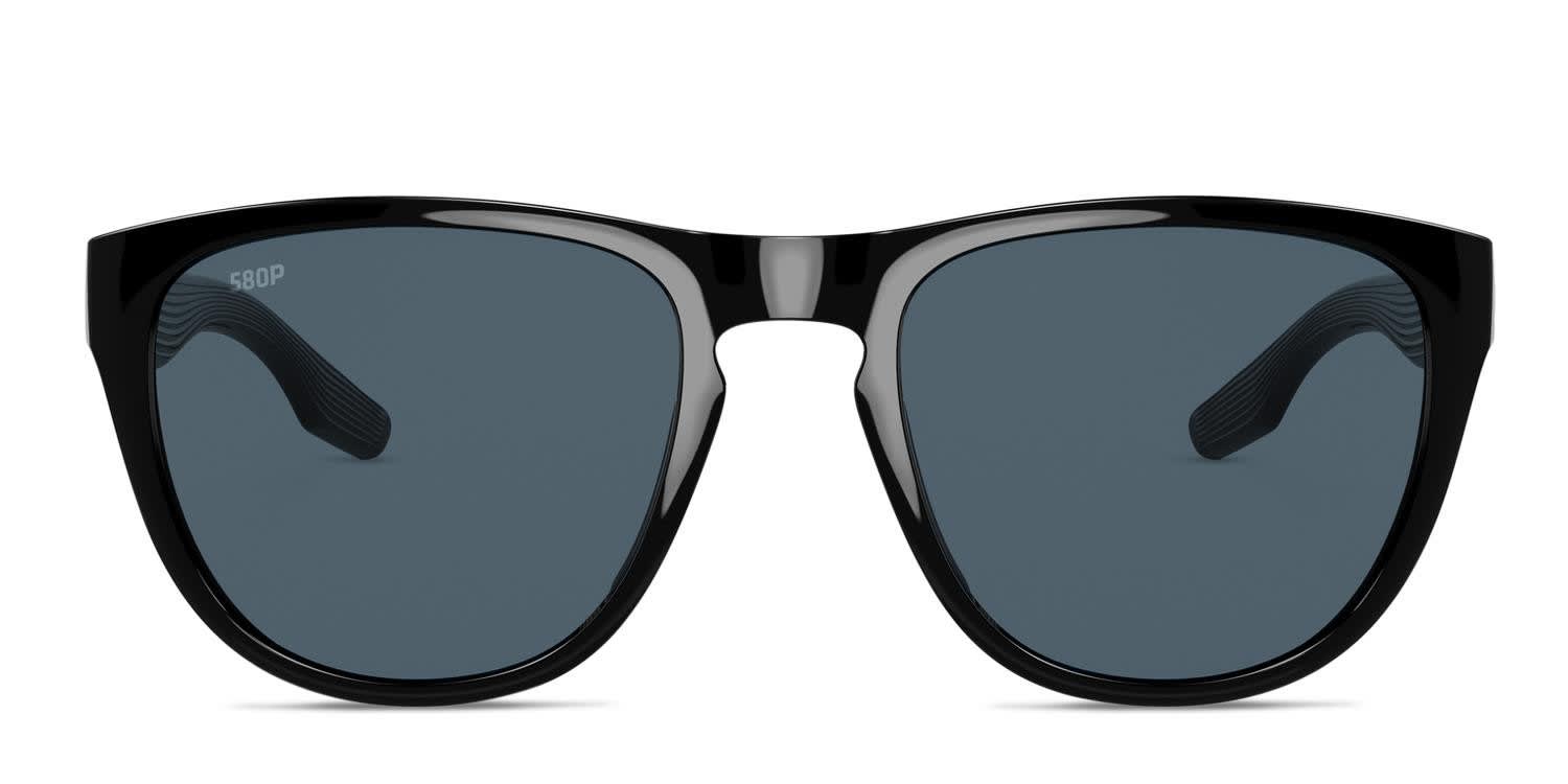Costa Del Mar 6S9082 Irie Shiny Black glasses - Shiny Black - Frontal View