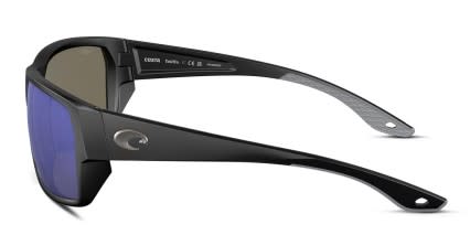 Costa Del Mar 6S9113 Tailfin Black glasses - Black - Side View