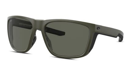 Costa Del Mar 6S9002 Ferg Green glasses - Green - Angle View