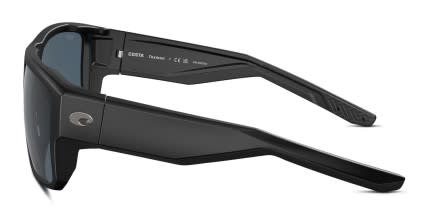 Costa Del Mar 6S9116 Taxman Matte Black glasses - Matte Black - Side View
