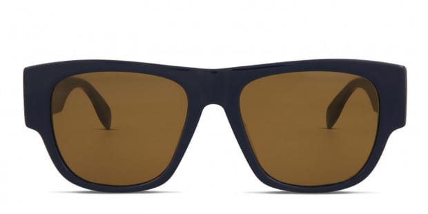 Alexander McQueen AM0328S Blue Prescription Sunglasses