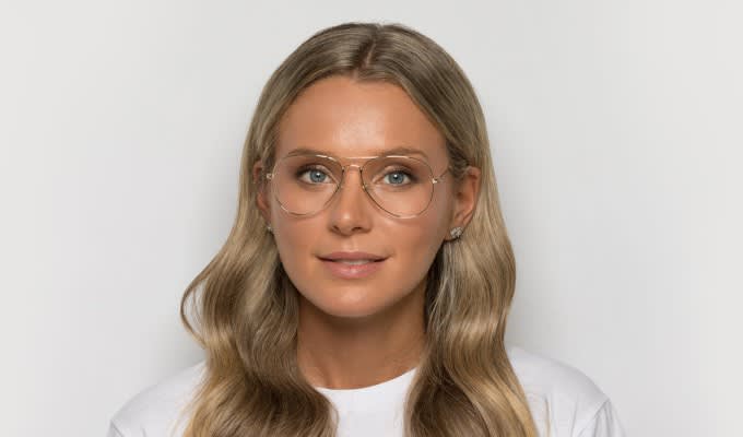 Ottoto Magnus Gold Eyeglasses | Includes FREE Rx Lenses