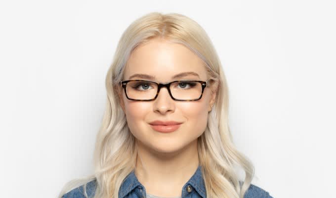 Ray Ban RX5206 Tortoise Blue Eyeglasses Includes FREE Rx Lenses