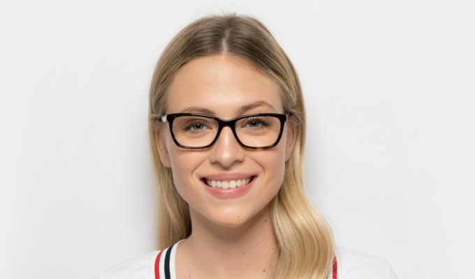 MAページ Michael Kors Sadie V Tortoise Prescription Eyeglasses