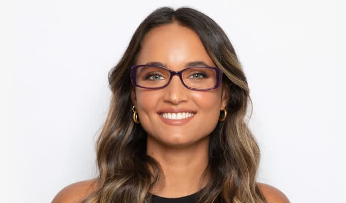 Muse Monique Purple Eyeglasses | Includes FREE Rx Lenses