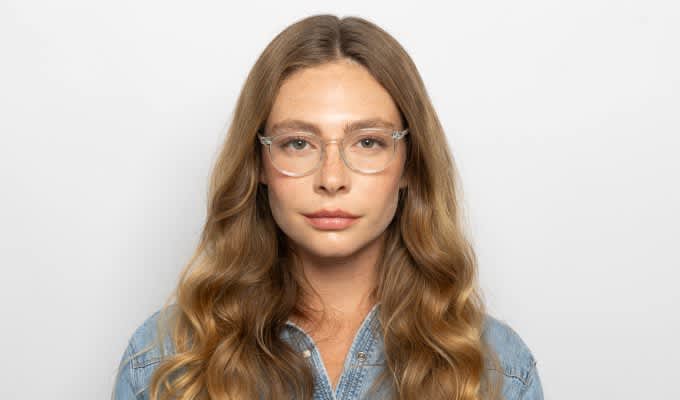 Muse Kylie Clear Eyeglasses | Includes FREE Rx Lenses