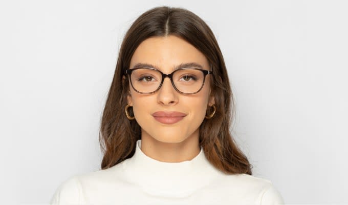 Muse Jeannie Brown/Tortoise Eyeglasses | Includes FREE Rx Lenses