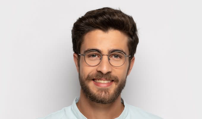 Ottoto Santana Gunmetal Prescription Eyeglasses