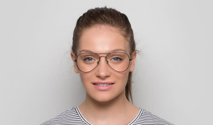 Muse X Hilary Duff Joan Black Eyeglasses | Includes FREE Rx Lenses