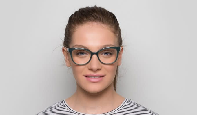 Muse X Hilary Duff Zora Green Prescription Eyeglasses