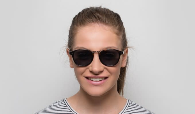 Muse X Hilary Duff Margaret Tortoise, Black Prescription