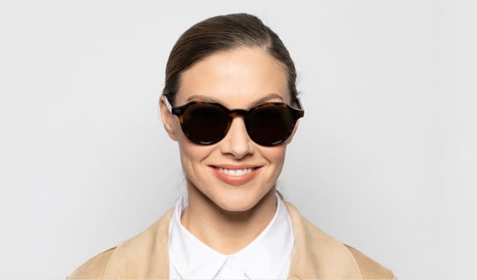 Muse X Hilary Duff Diana Tortoise Prescription Sunglasses  display picture 1