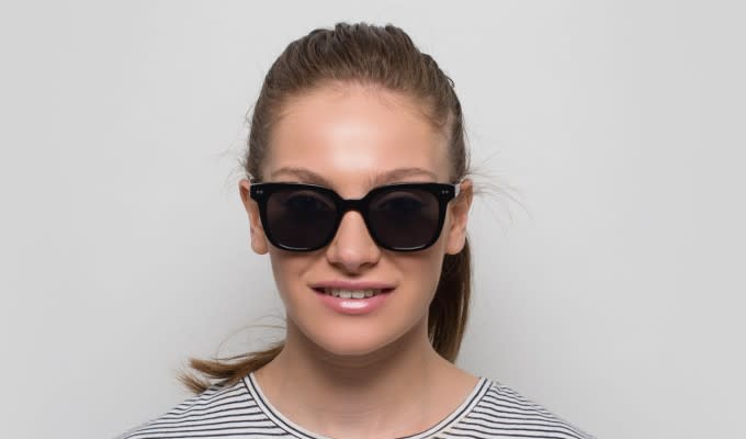 Muse X Hilary Duff Stevie Black Prescription Sunglasses - 50% Off