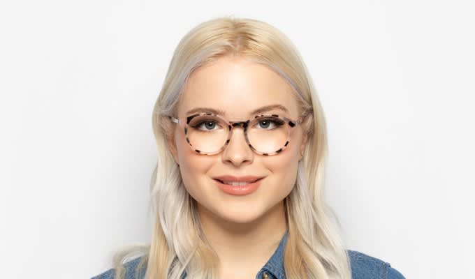 Muse M8071 Tortoise/Pink Eyeglasses | Includes FREE Rx Lenses