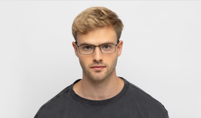 Oakley Socket 5.0 Black, Blue Eyeglasses | Includes FREE Rx Lenses