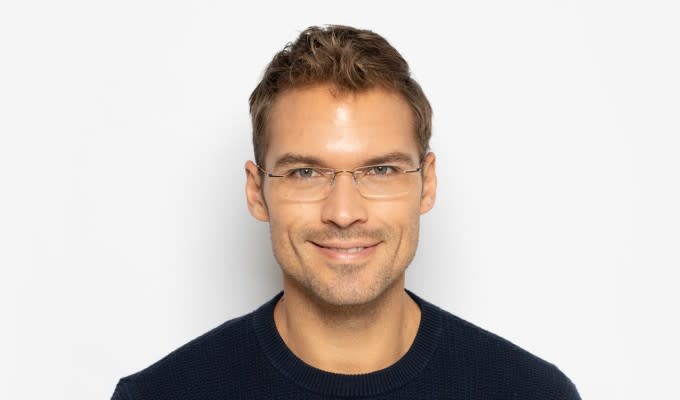 Henry Gunmetal Eyeglasses | Includes FREE Rx Lenses
