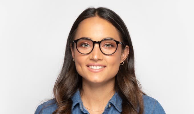 Muse M8071 Blue Tortoise/Multicolor Prescription Eyeglasses