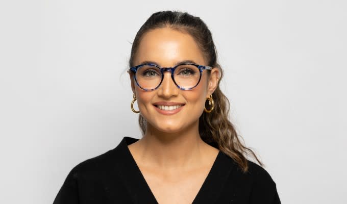Muse Rocky Blue/Tortoise Eyeglasses | Includes FREE Rx Lenses