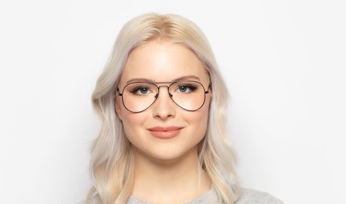 Ottoto Magnus Shiny Black Prescription Eyeglasses