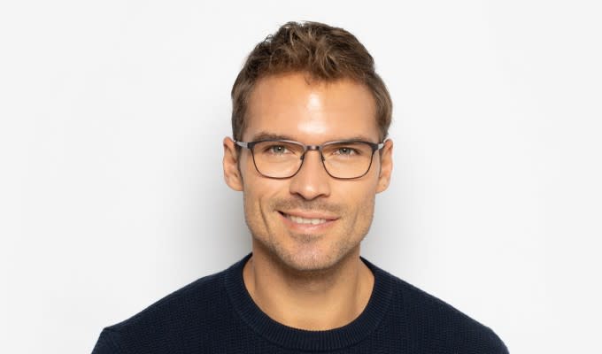 Ottoto Giovedi Gunmetal Prescription Eyeglasses Ottoto Giovedi Gunmetal Prescription Eyeglasses