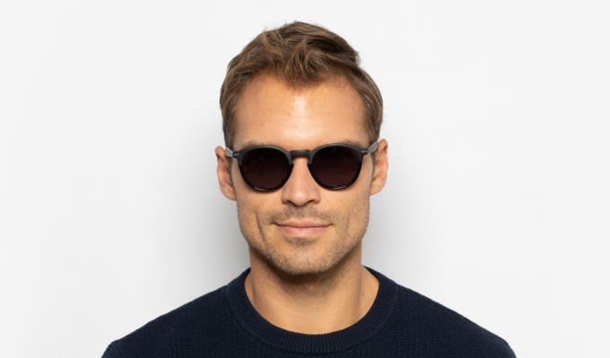 Muse Joseph Black/Shiny Black Prescription Sunglasses