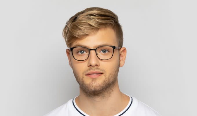 Ottoto Martedi Black/Gold/Tortoise Eyeglasses | Includes FREE Rx