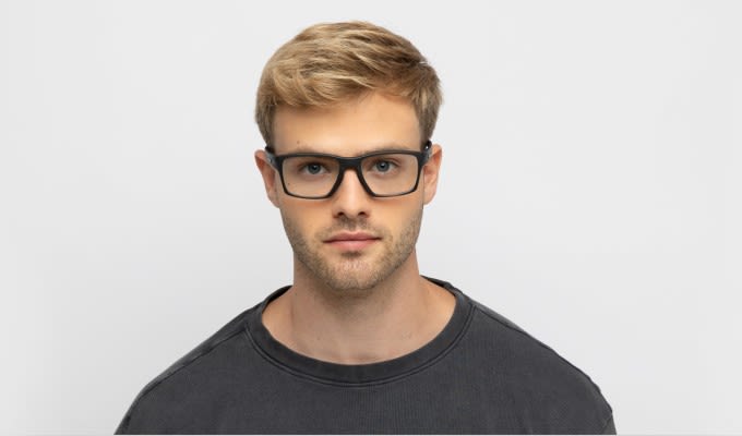 Oakley OX8140 Litebeam Black Eyeglasses Includes FREE Rx Lenses