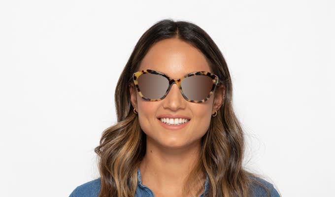 Miu miu tortoiseshell deals cat eye sunglasses