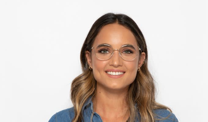 Michael Kors 0MK3030 Buena Vista Gold Prescription Eyeglasses
