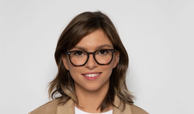 Ray Ban 7151 Tortoise Eyeglasses Includes FREE Rx Lenses