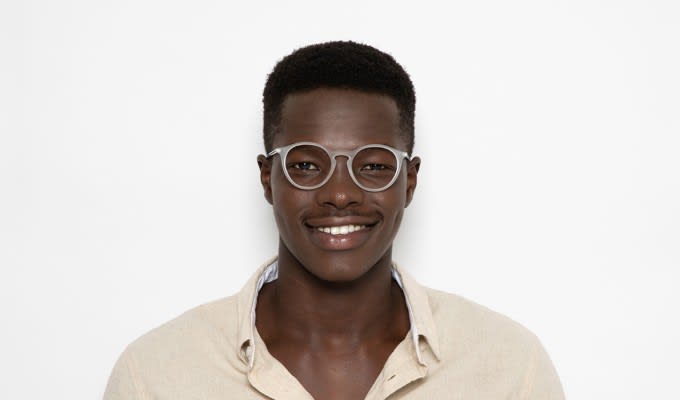 Ray Ban 7132 Clear Blue Prescription Eyeglasses